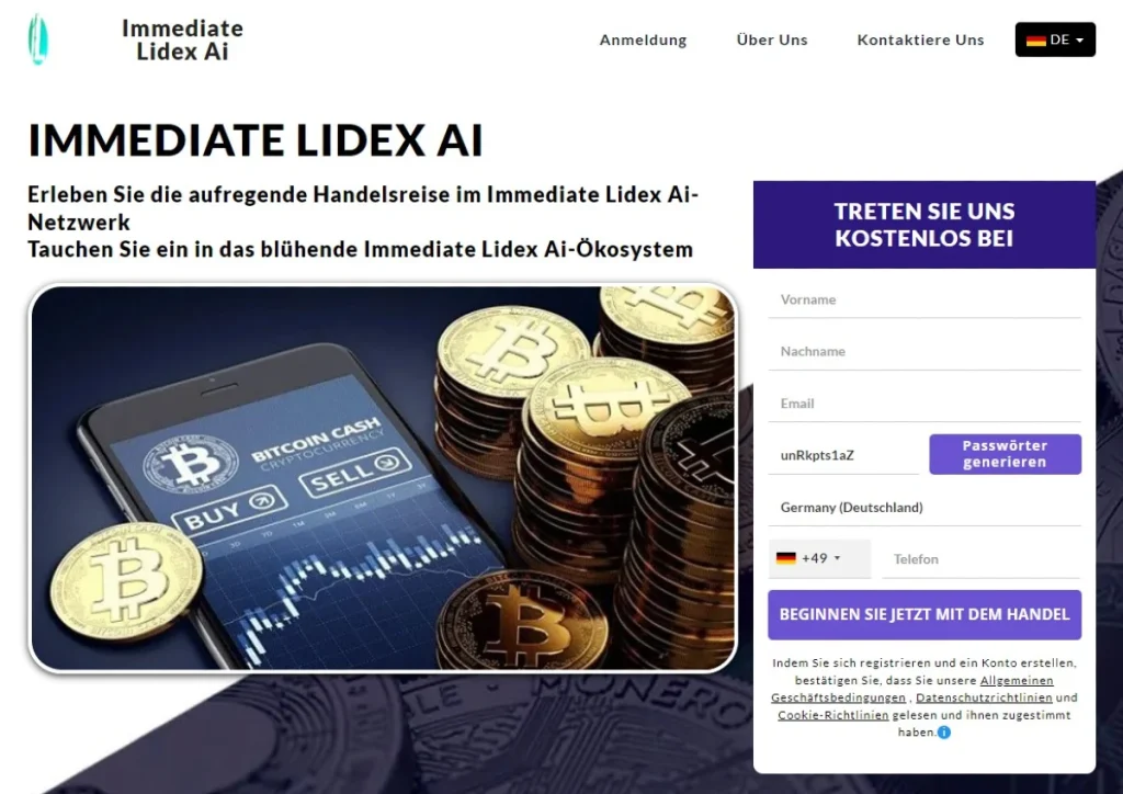 Immediate Lidex AI Deutschland