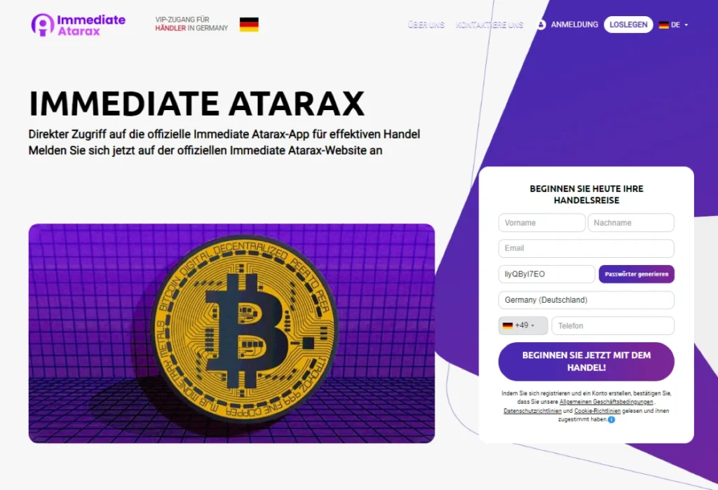 Immediate Atarax Deutschland