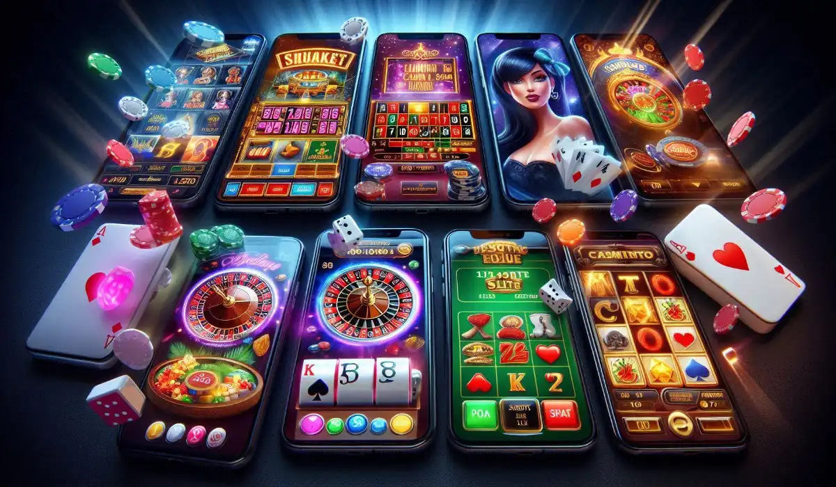 Casino-Spiele auf Mobilgeräten spielen