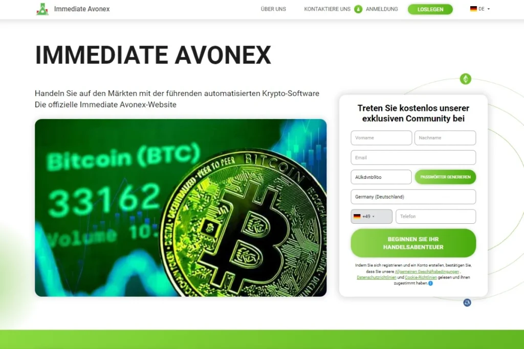 Immediate Avonex Offizielle Website