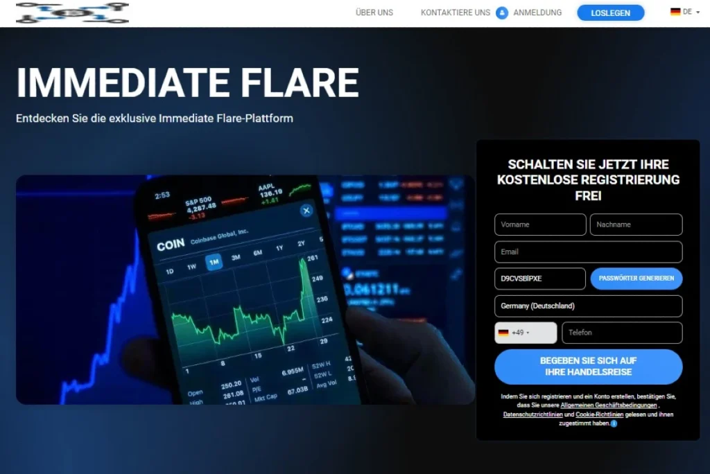 Immediate Flare Offizielle Website