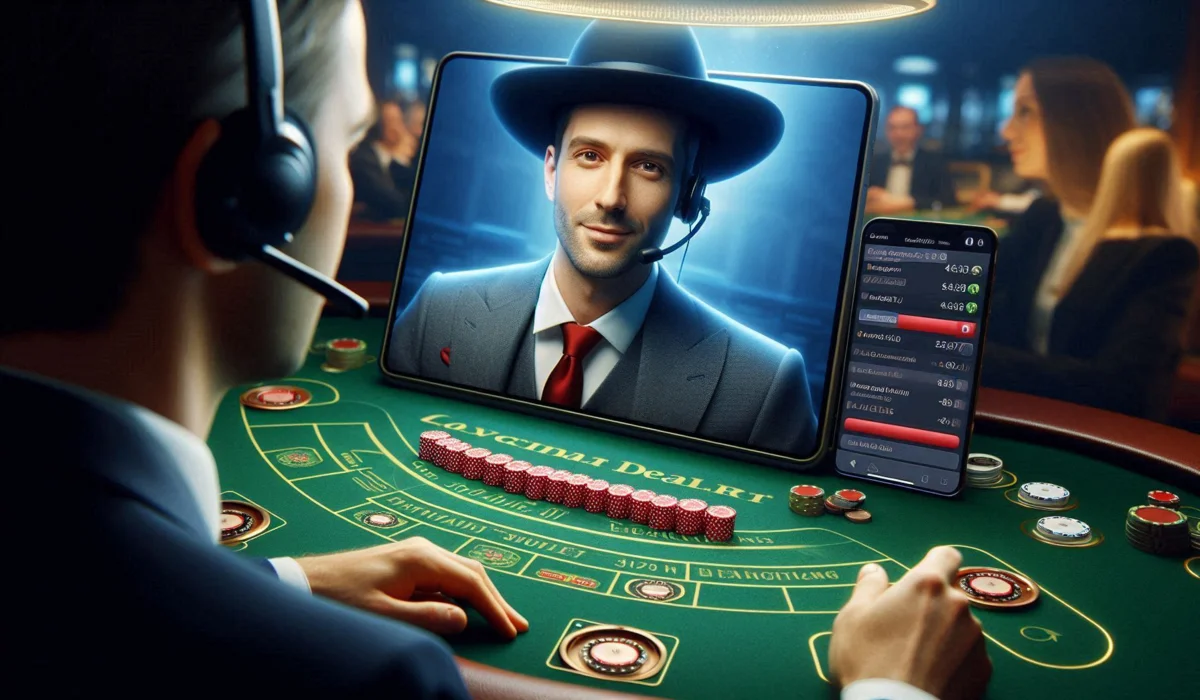 Live-Baccarat immer zur Hand