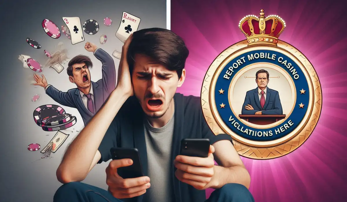 Melden Sie Probleme mit mobilen Casinos