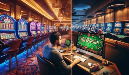 Physisches Casino vs. Online-Casino