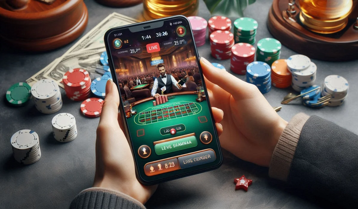 Spielen Sie Live-Casinospiele von überall aus