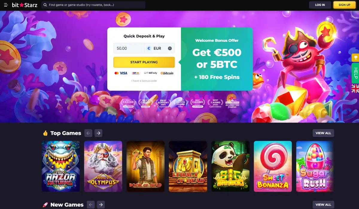 Bitstarz bitcoin casino