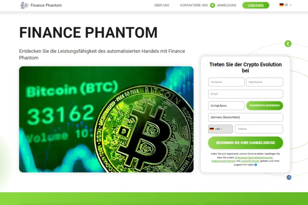 Finance Phantom Offizielle website