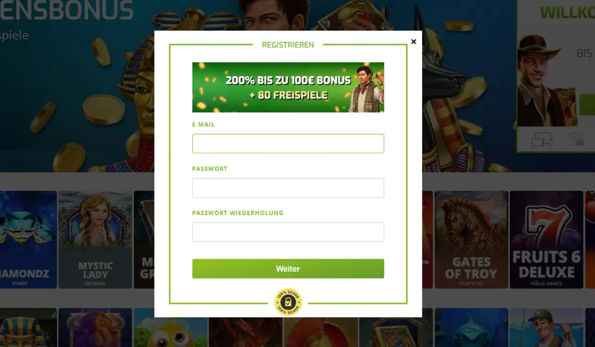 Lapalingo Online Casino Regisrtieren