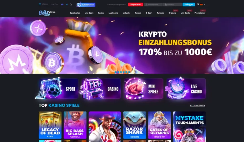 MyStake Casino Erfahrungen und Test