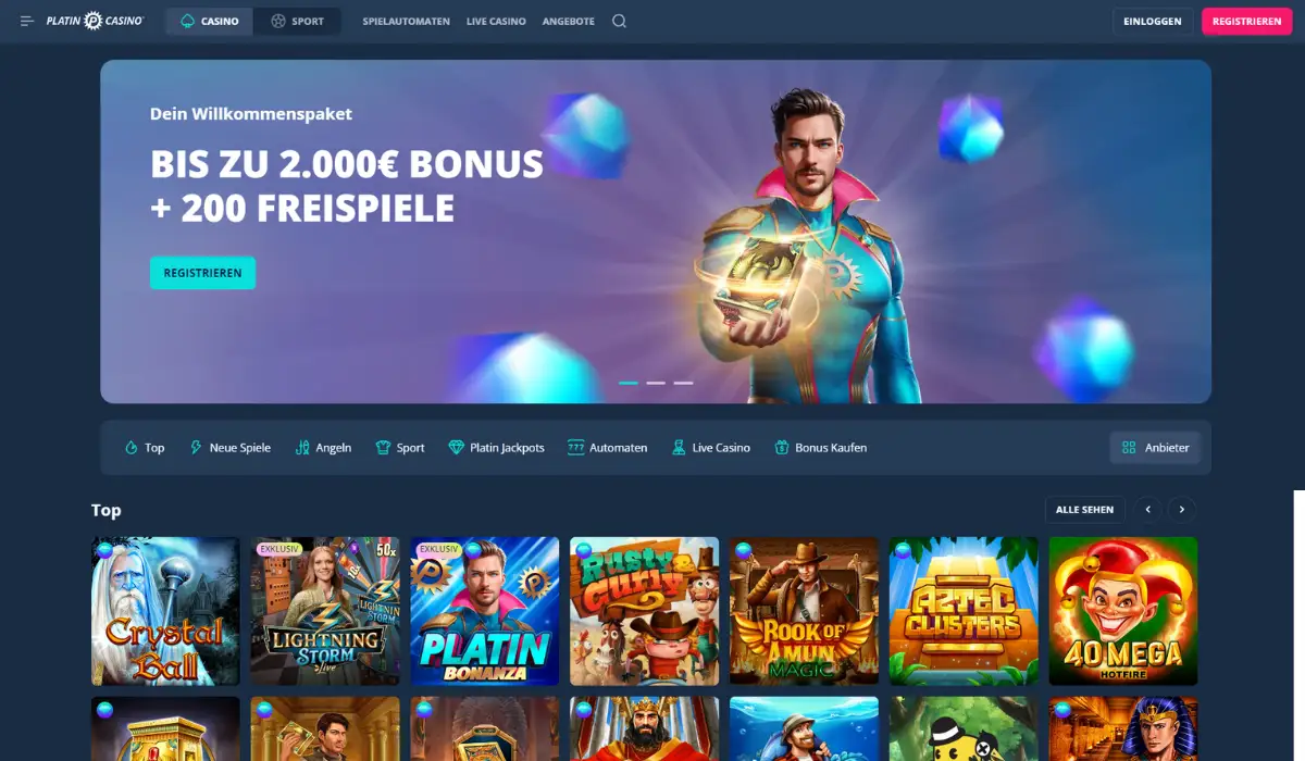 Platin Casino erfahrungen