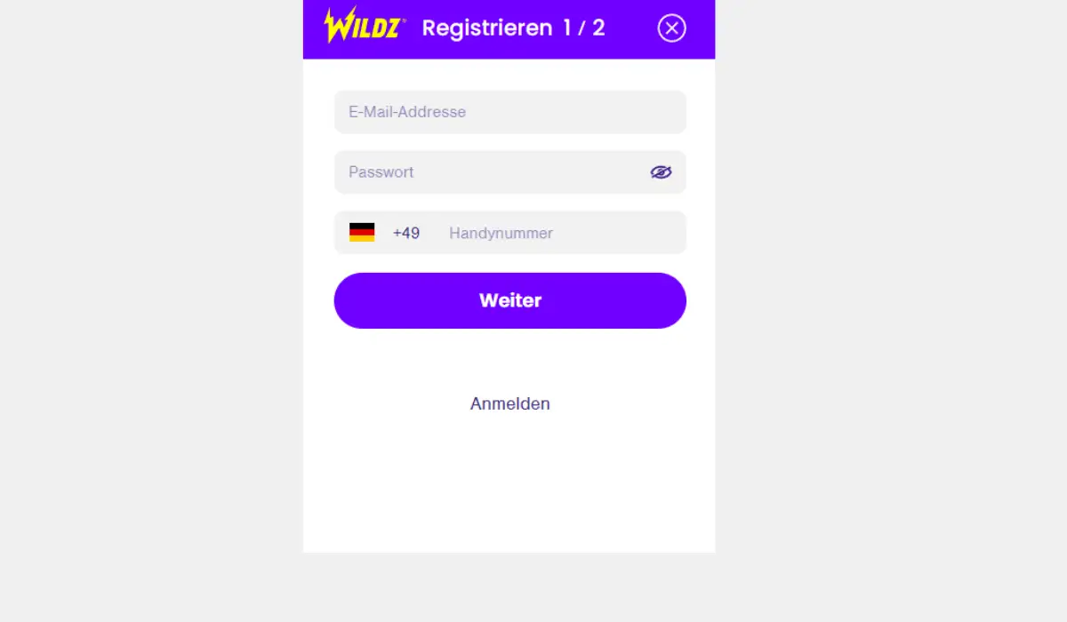 Wildz Casino Registrieren