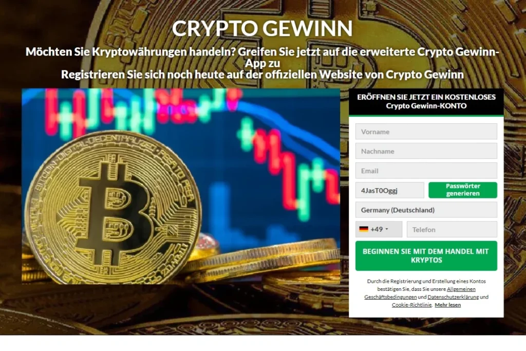 Crypto gewinn offizielle website