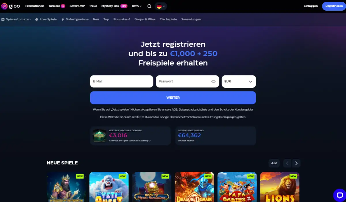 Gioo Casino Site In Deutschland