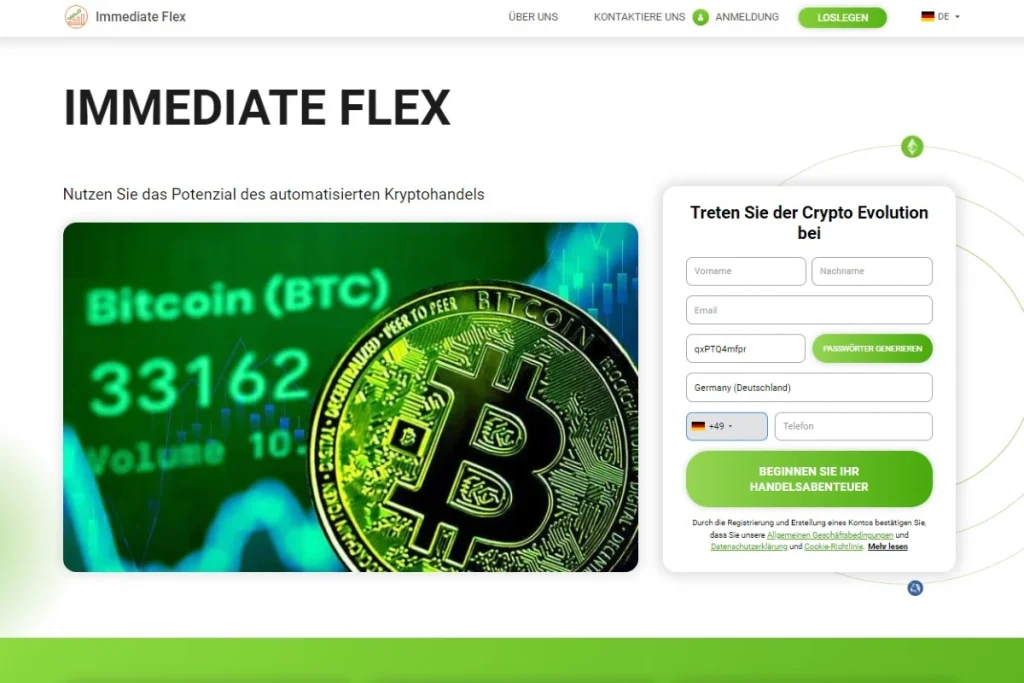 Immediate Flex offizielle website