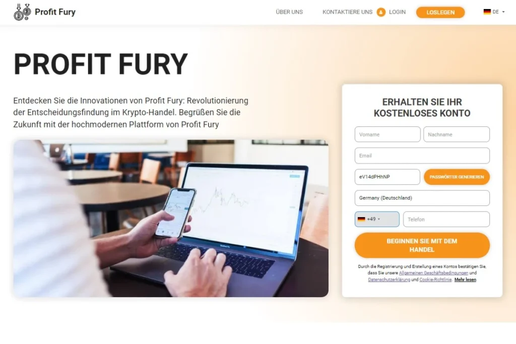 Profit Fury offizielle website