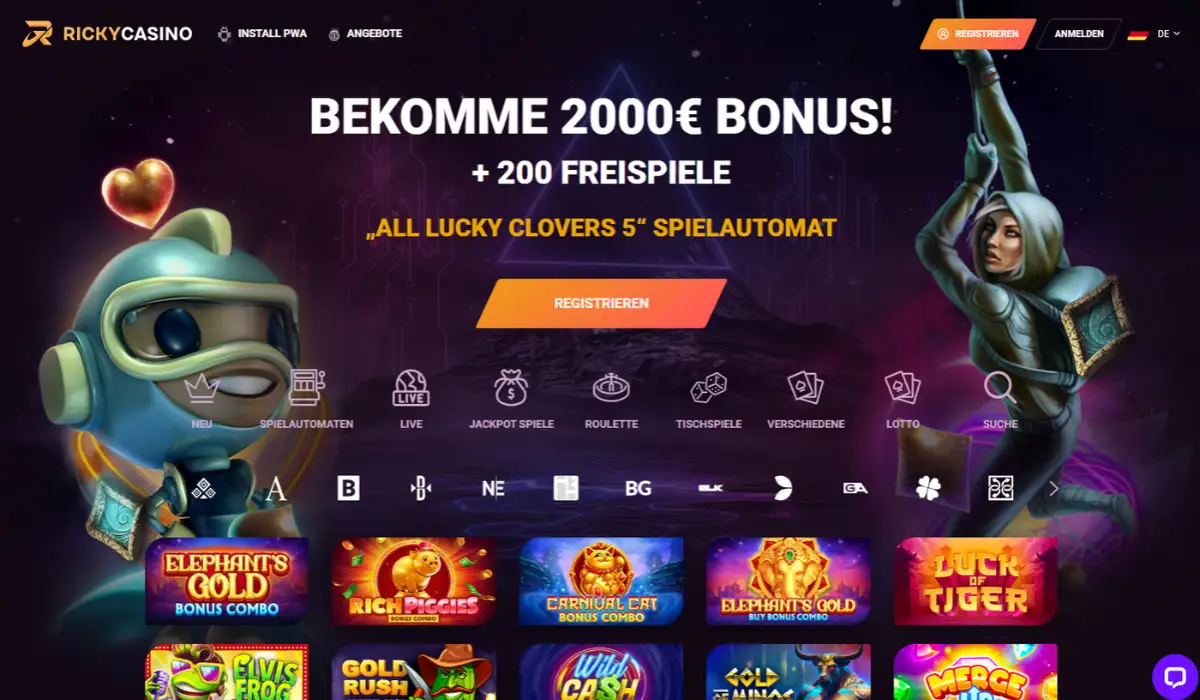 Ricky Casino Site In Deutschland