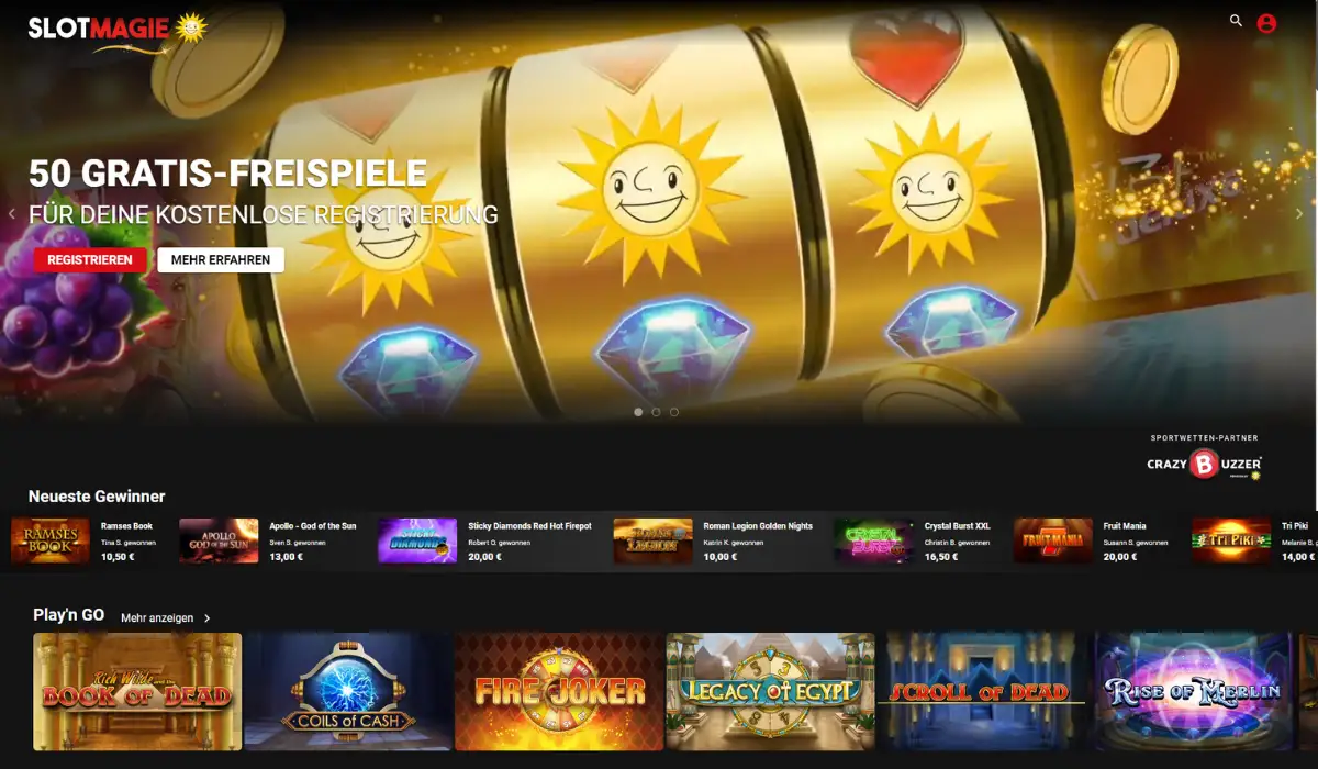 Slotmagie Online Casino Bewertung