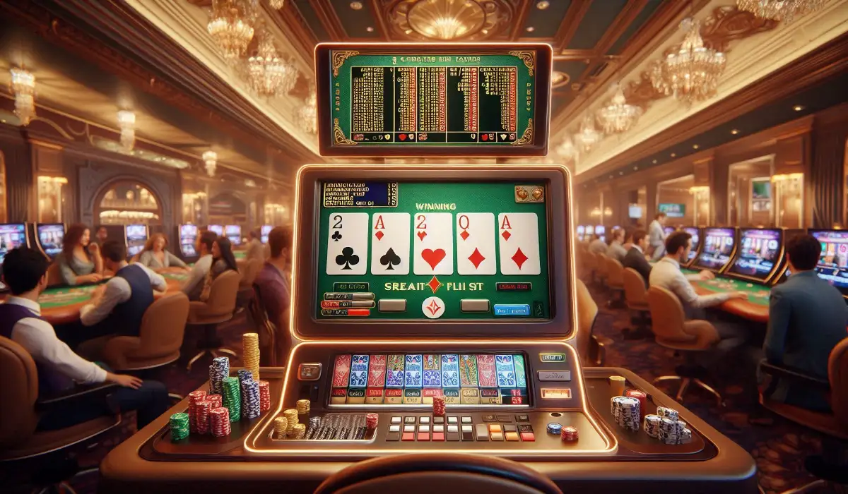 Straight Flush Gewinnchancen im Videopoker