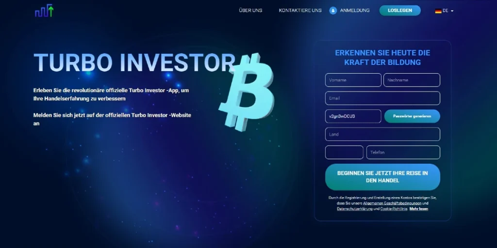 Turbo Investor Krypto-Handelsplattformen