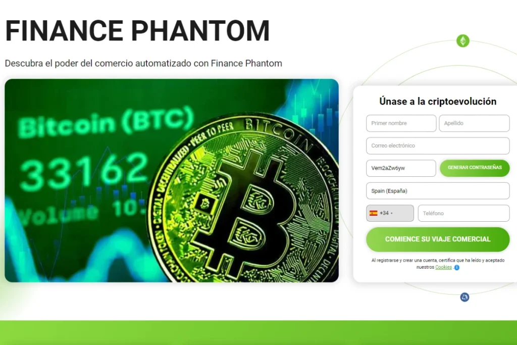 Finance Phantom Página web oficial