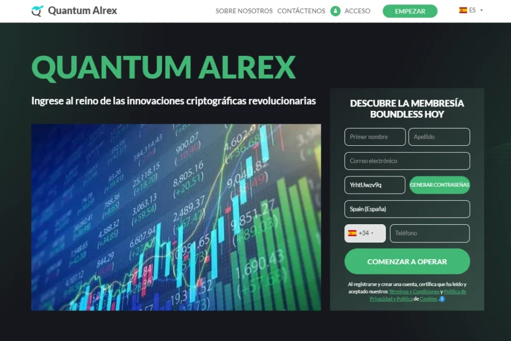 Quantum Alrex Página web oficial