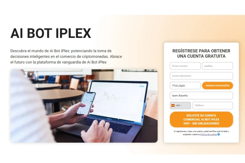 AI Bot Iplex pagina web oficial