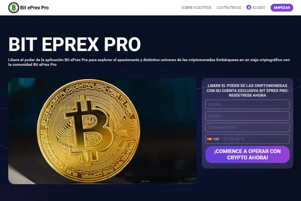 Bit ePrex Pro pagina web oficial