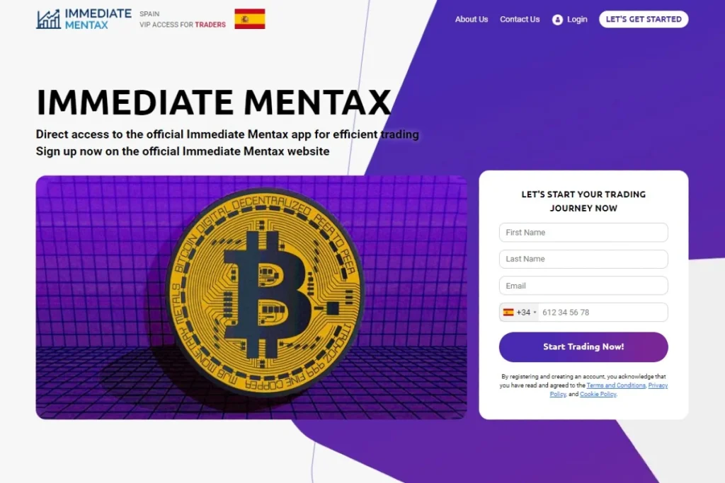 Immediate Mentax Página web oficial