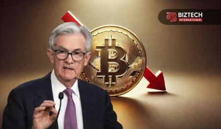 El bitcoin cae un 5% tras la rueda de prensa de Powell en la Fed