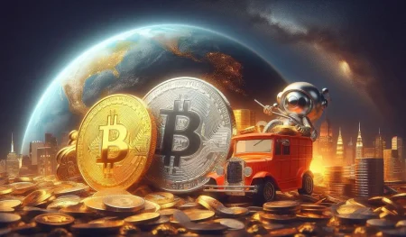 La capitalizzazione di mercato di Bitcoin raggiunge 1,4 trilioni di dollari, lasciando l'argento nella polvere