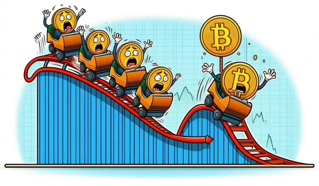 Bitcoin Falls Below