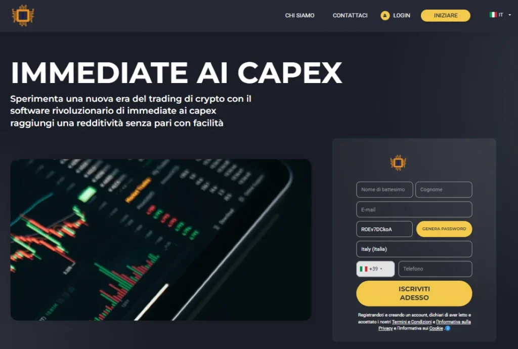 Immediate Capex AI Italia