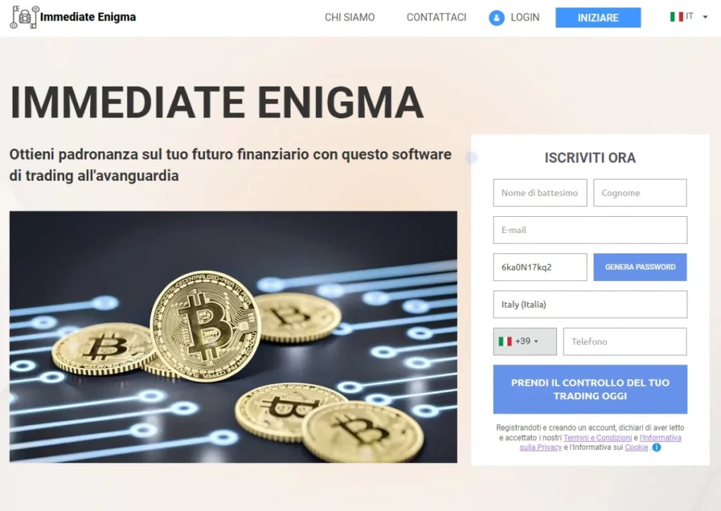 Immediate Enigma Italia