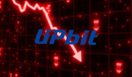 Upbit crashes