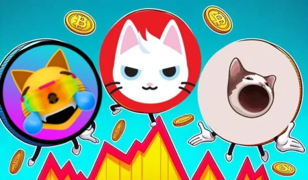 I 3 migliori memecoin a tema felino stanno vendendo in profondità nella zona rossa