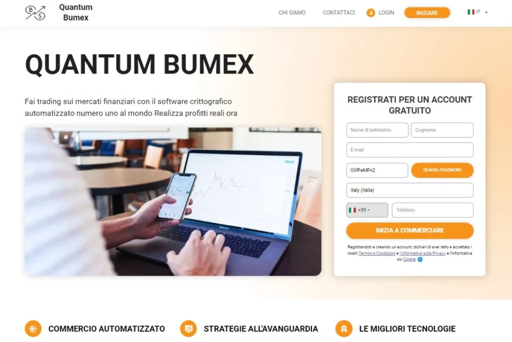 Quantum Bumex Sito ufficiale