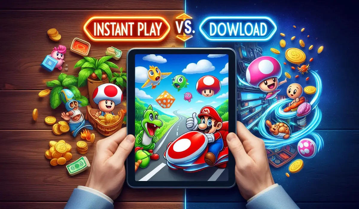 Casinò con download vs. Casinò con Instant Play