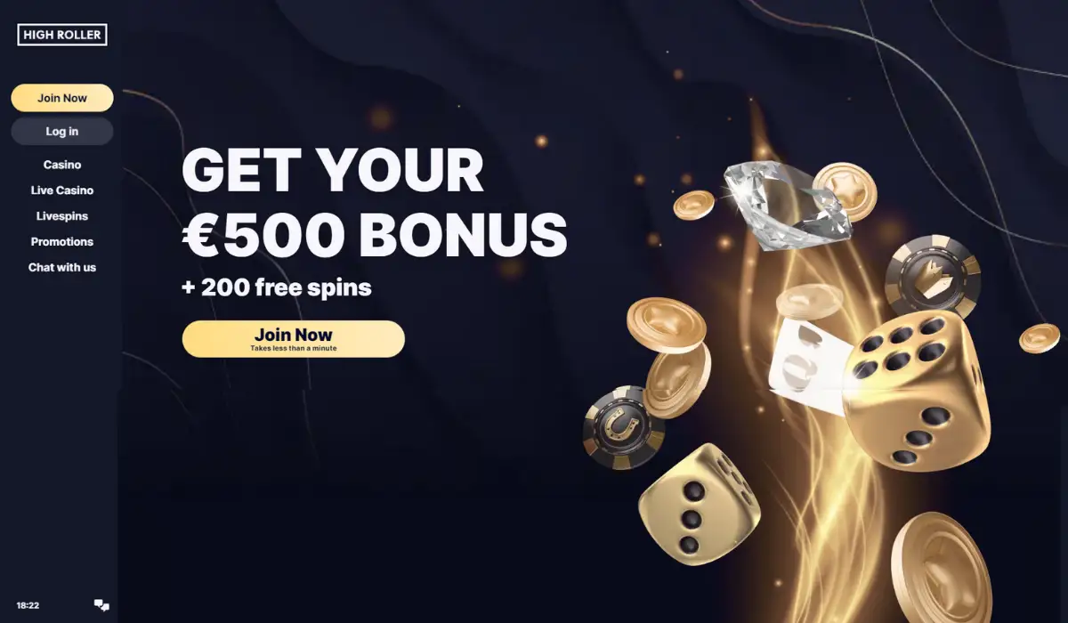 HIGHROLLER Bitcoin casino