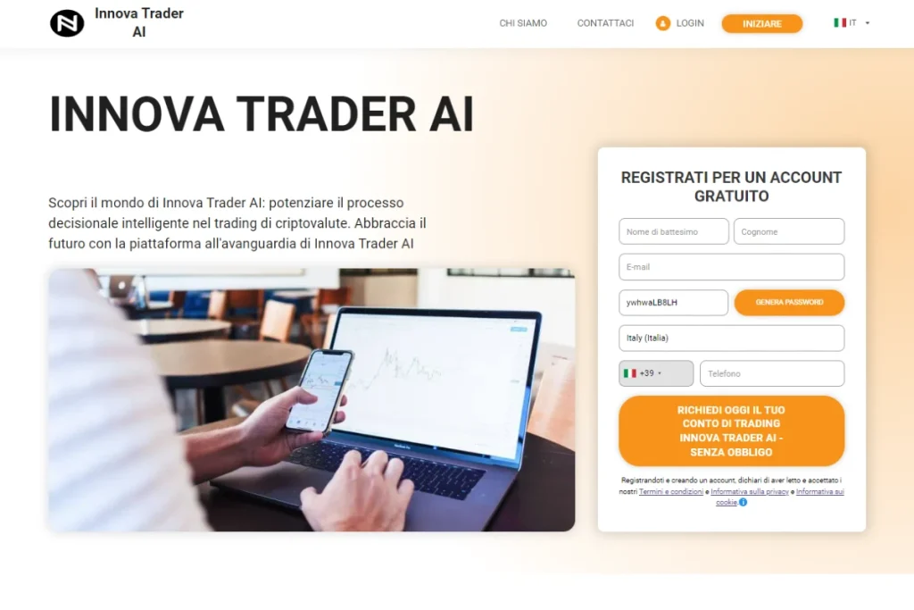 Innova Trader AI sito ufficiale