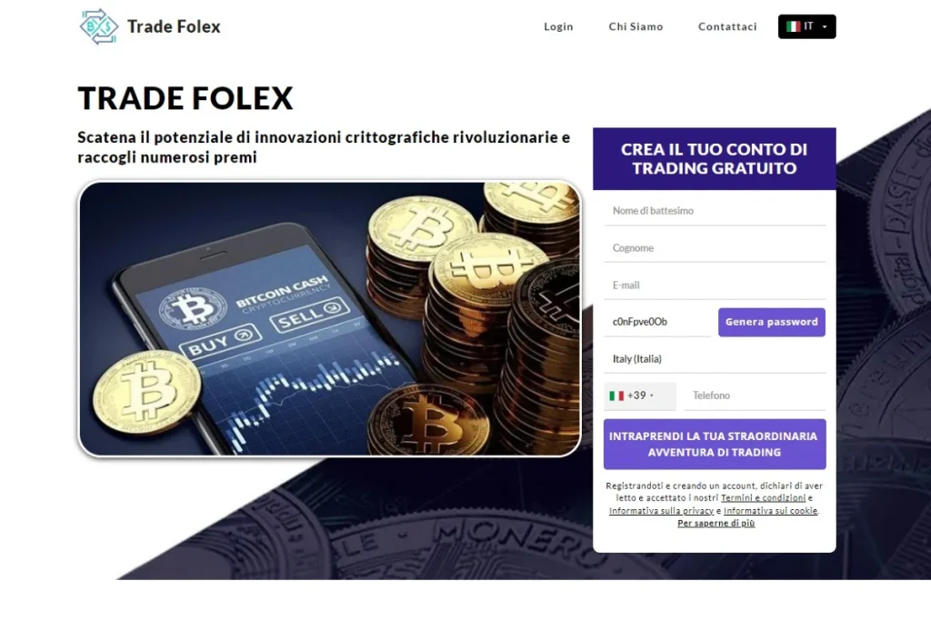 Trade Folex sito web ufficiale