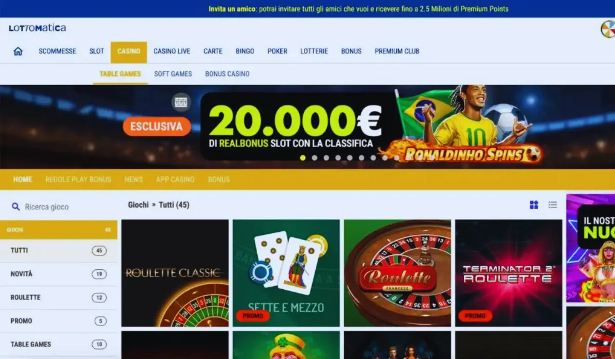 lottomatica casino recensioni