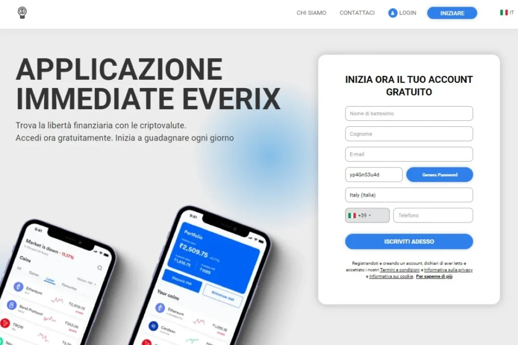 Immediate Everix Sito ufficiale