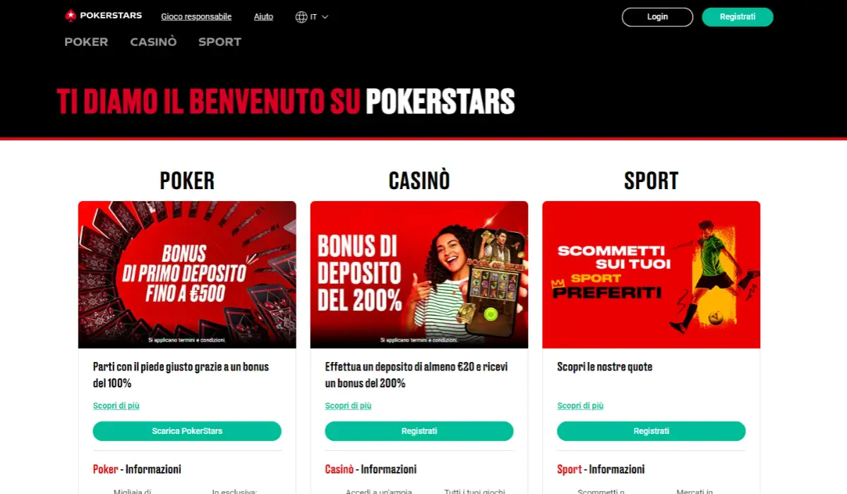 Pokerstars Italia