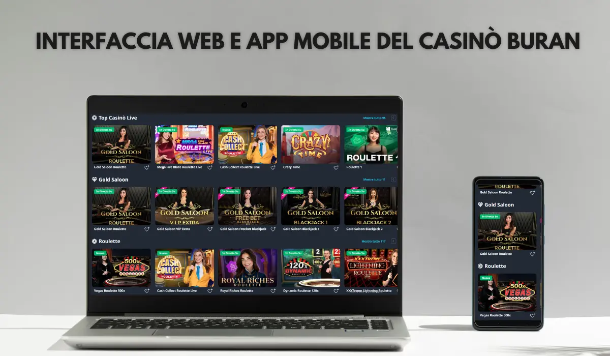 buran casino mobile app recensioni