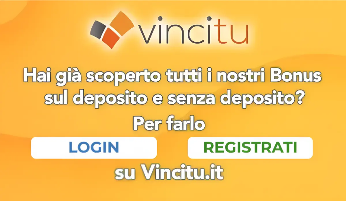 vincitu bonus senza deposito