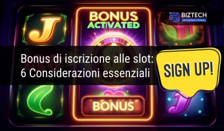 6 cose da considerare quando si sceglie un bonus di iscrizione alle slot