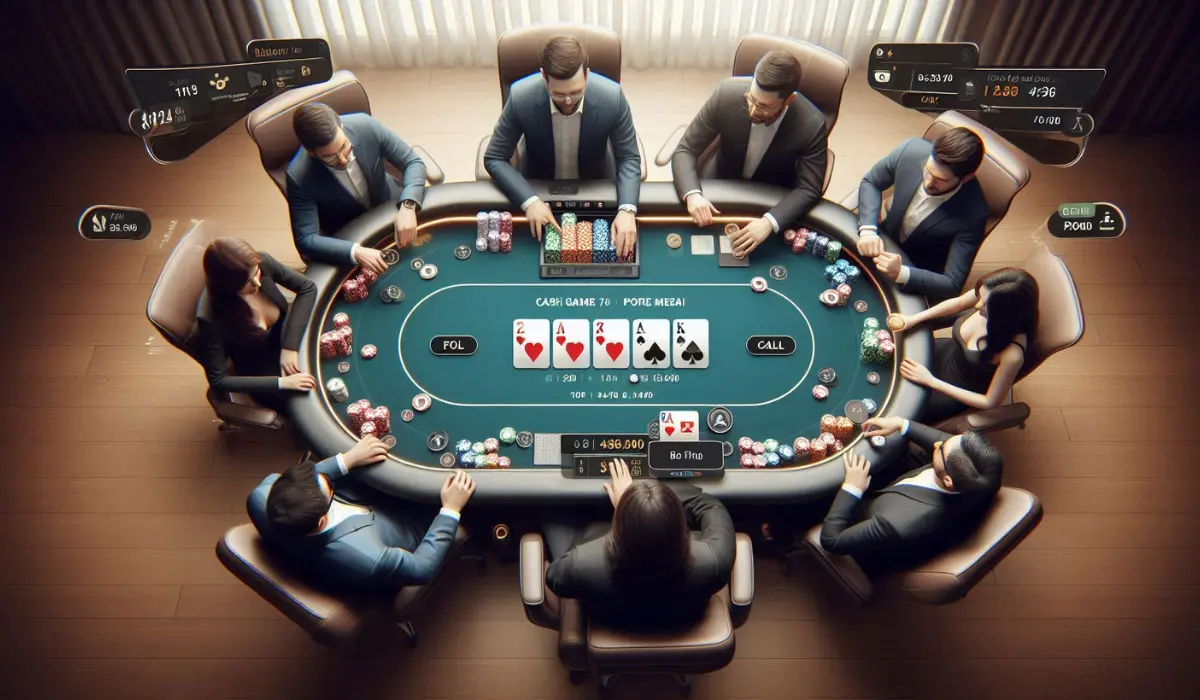 Gioca ai giochi cash di poker online