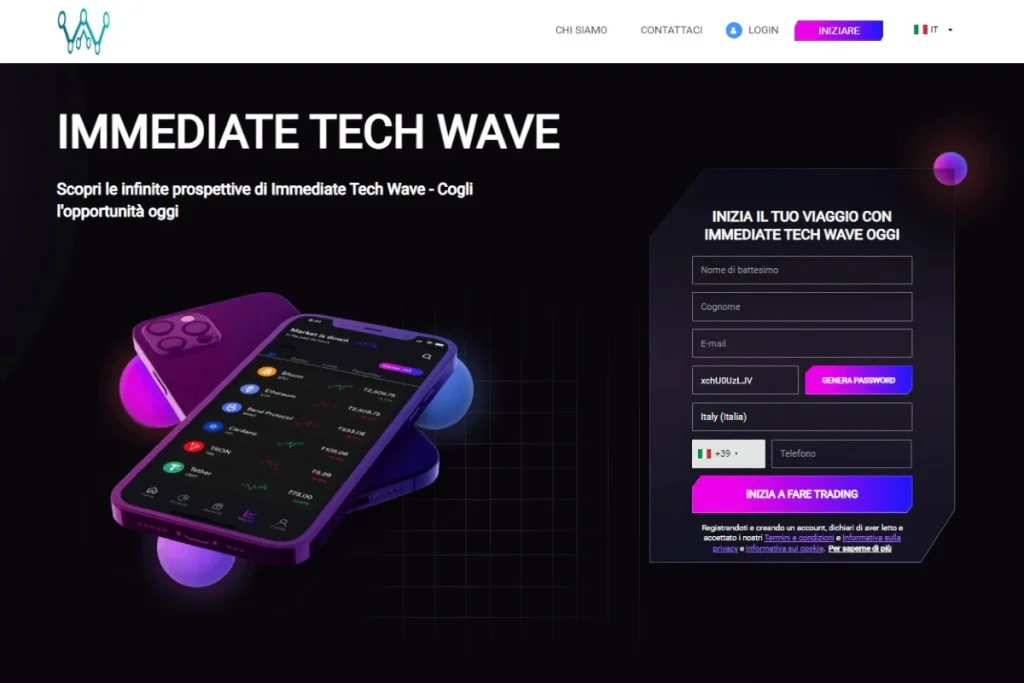 Immediate Tech Wave sito ufficiale