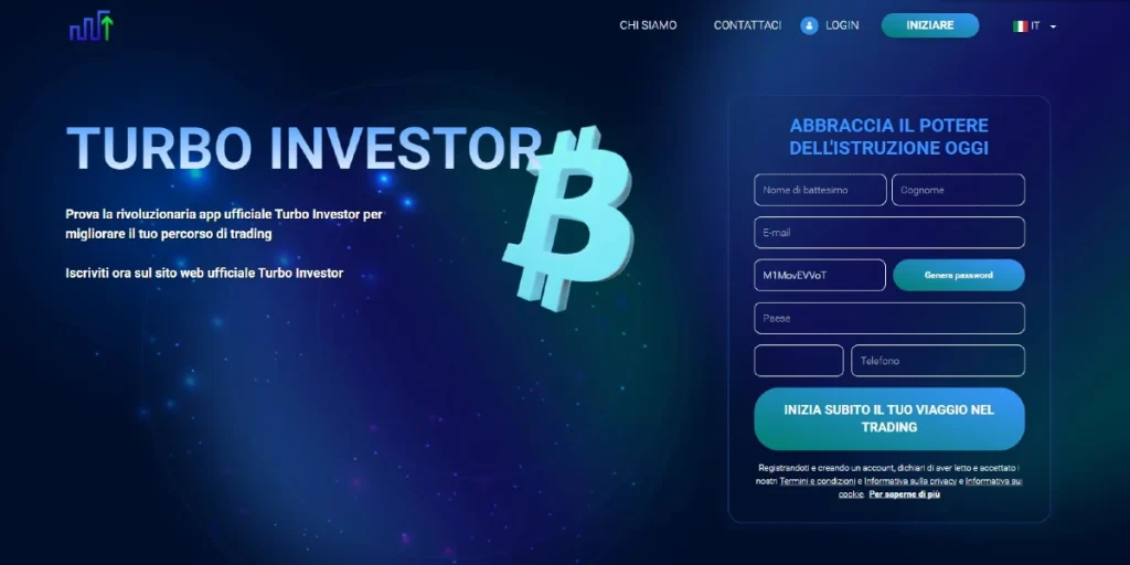 Turbo Investor piattaforma