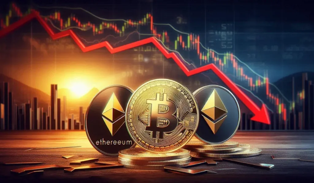 Bitcoin And Ethereum Prices Decline